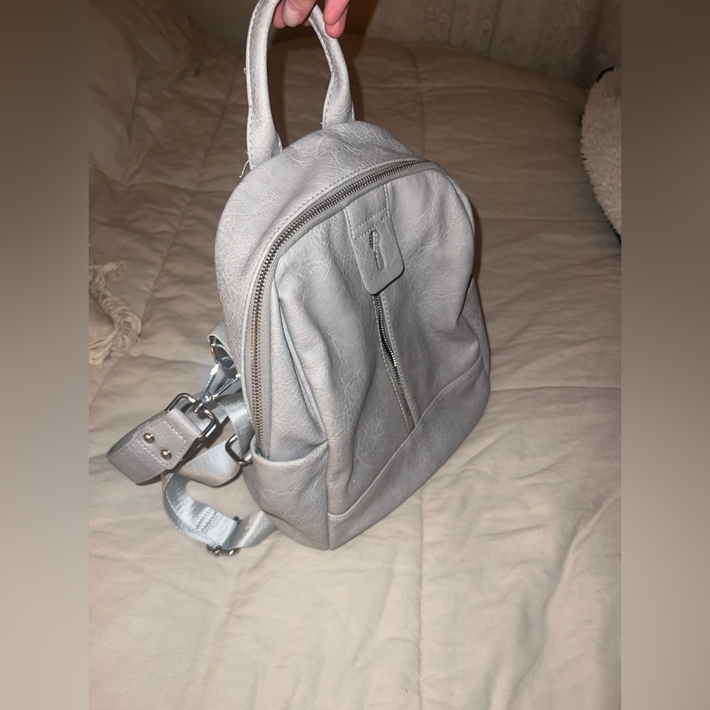 Gray Backpack/ tote